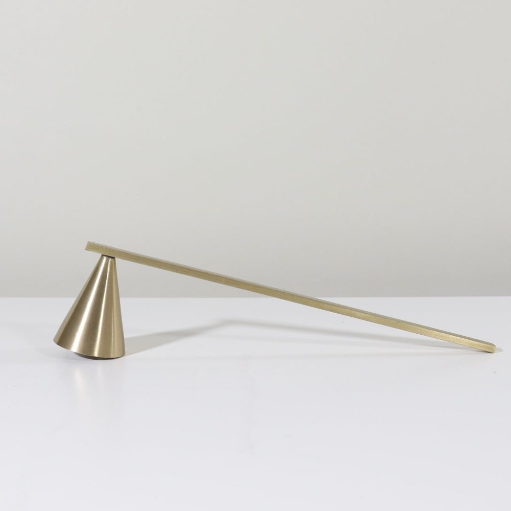 modern brass candle snuffer 4