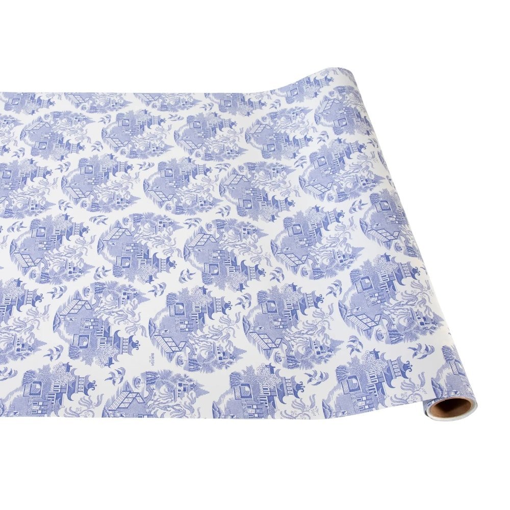 hester and cook blue willow runner