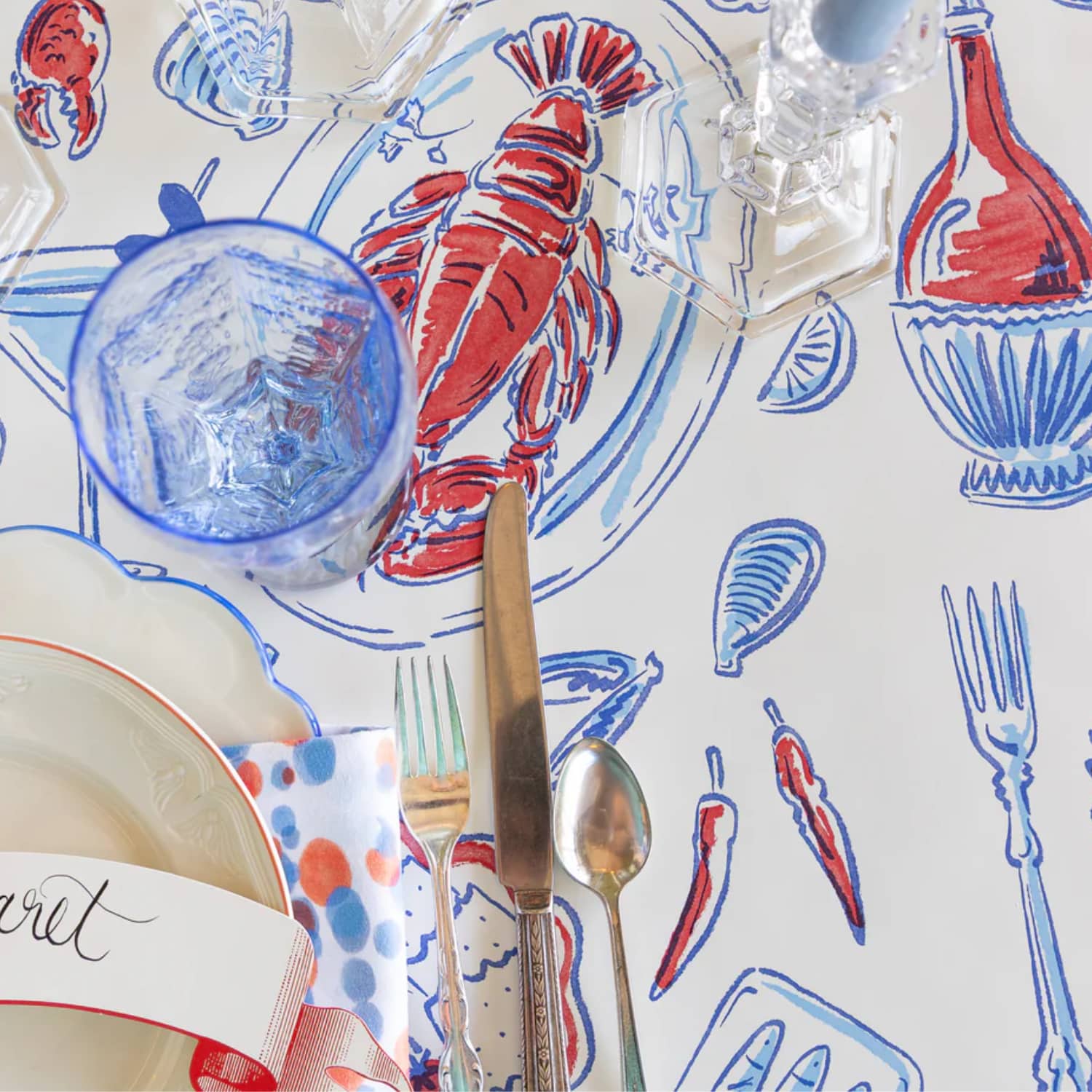 hester and cook seaside party paper table runner 2